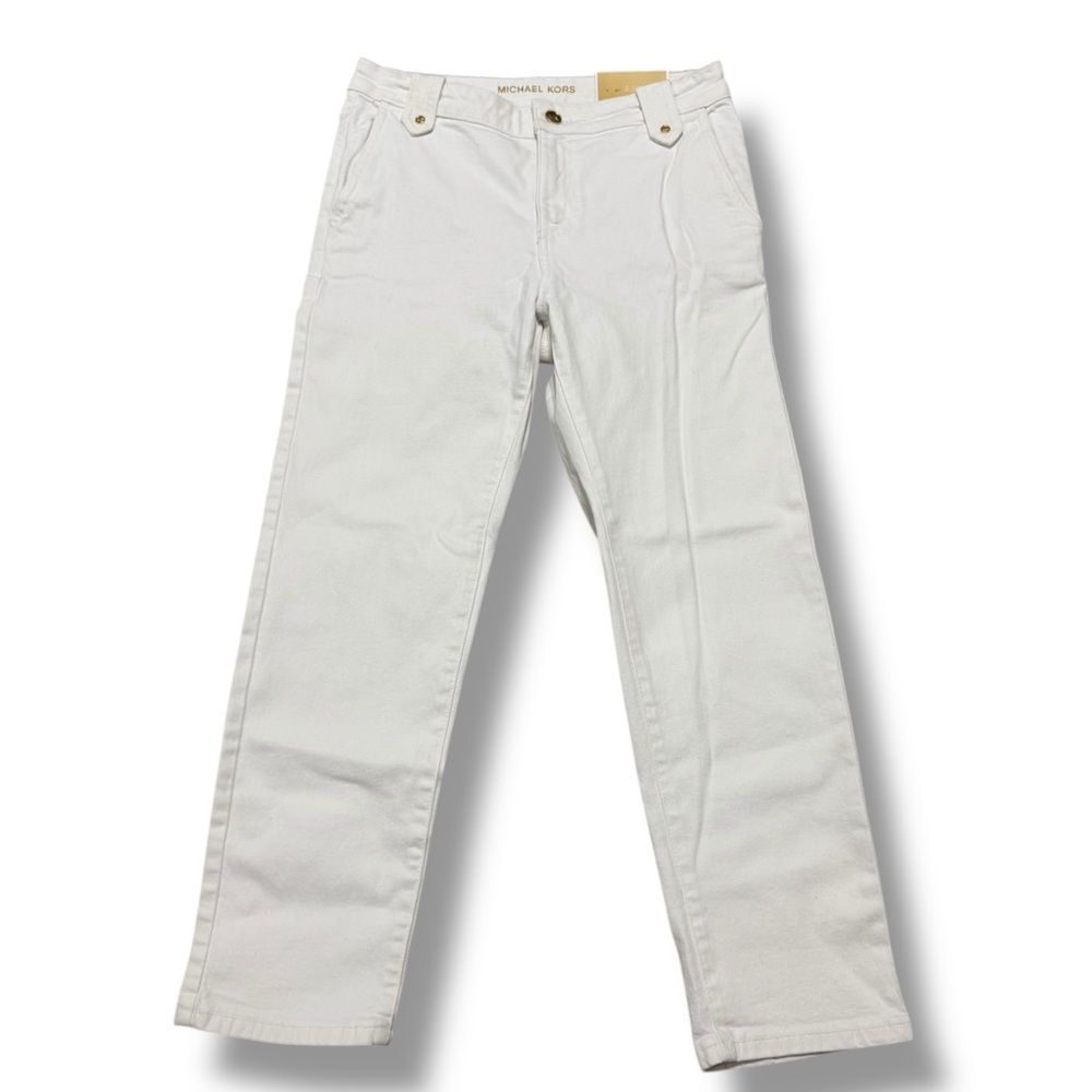 Michael Michael Kors Selma Straight Crop Jeans High Rise Women’s 4